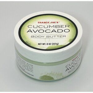 Trader Joe's Cucumber Avocado Body Butter 8 oz New Sealed Discontinued